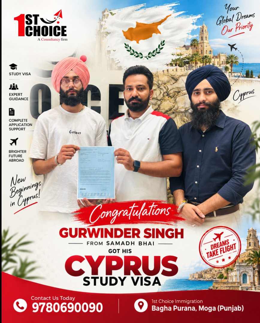 Gurwinder Singh - Other Study Visa approved